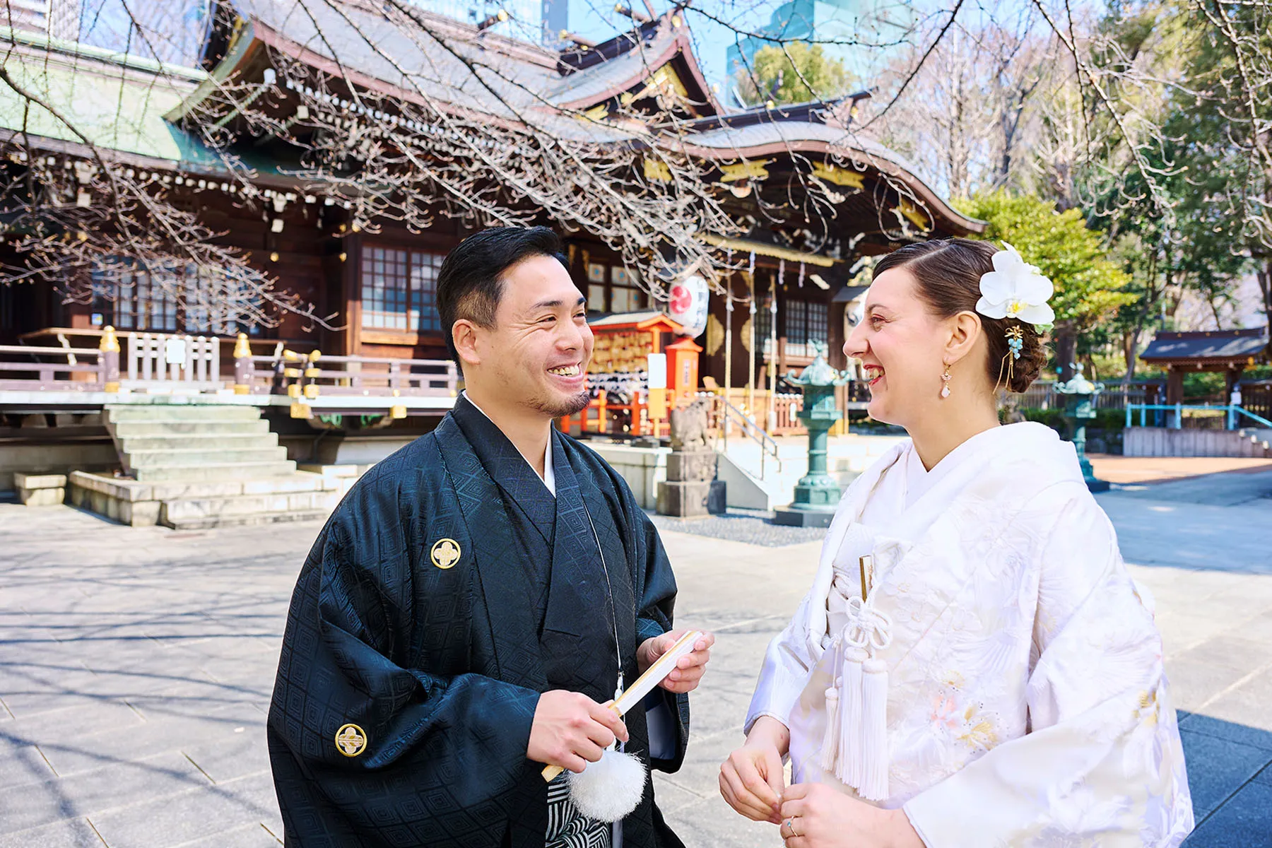 熊野神社でのフォトウェディング