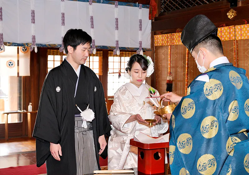 フォトウェディング お支度の様子