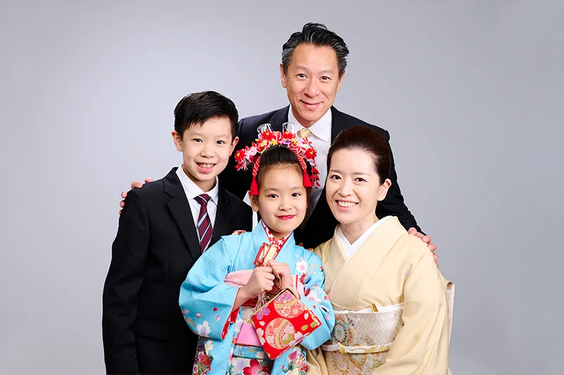七五三 スタジオ撮影