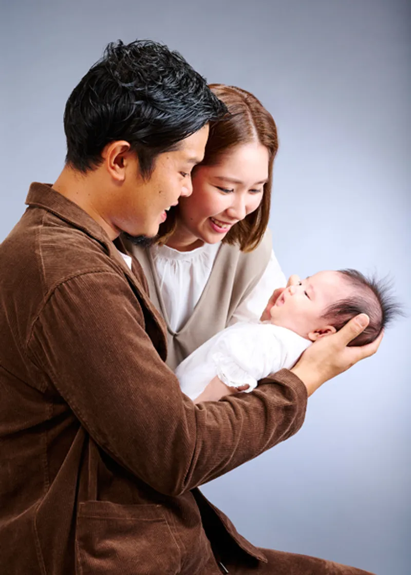 お宮参り スタジオ撮影