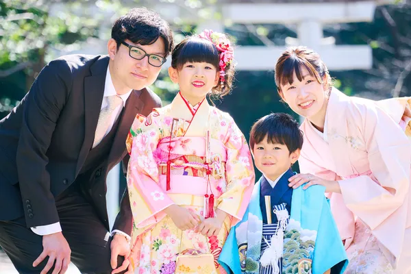 熊野神社の四季と記念撮影