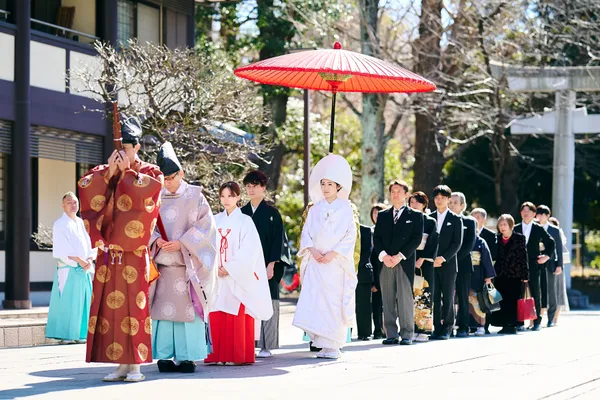 結婚式 ご家族の集合写真